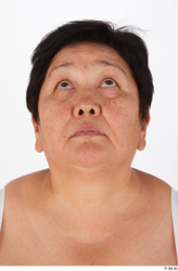 Head Hair Woman Asian Overweight Street photo references